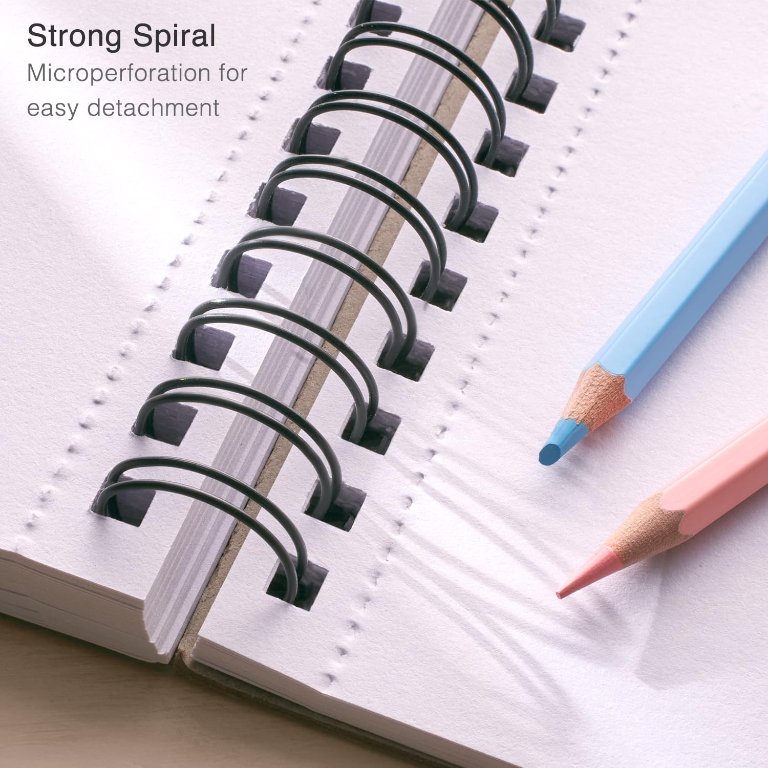 ARTISTO Premium Mixed Media Sketchbooks Pack of 3 180 Sheets 55x85 inches 160 GSM Spiral Bound Sketch Pads Suitable for a Variety of Wet and Dry Media Ideal for All Artists