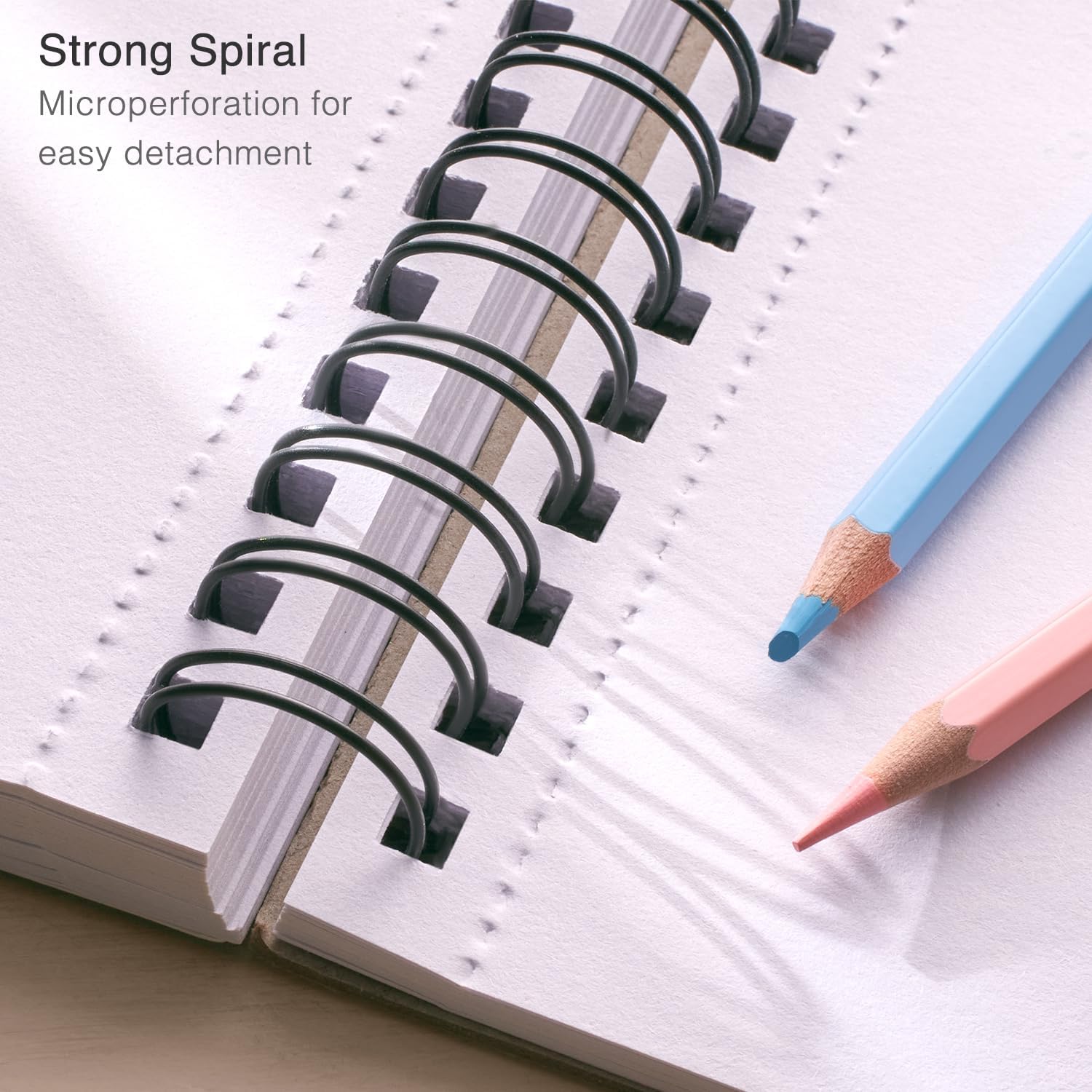 Artisto 9x12 Premium Sketch Book Set Spiral Bound Pack of 2 200 Sheets 100gm2 AcidFree Drawing Paper Ideal for Kids Teens ampamp AdultsSet of 1