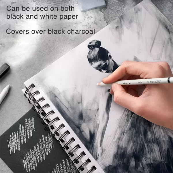 imageArtisto Sketch Book Set and Drawing Pencil Set Bundle
