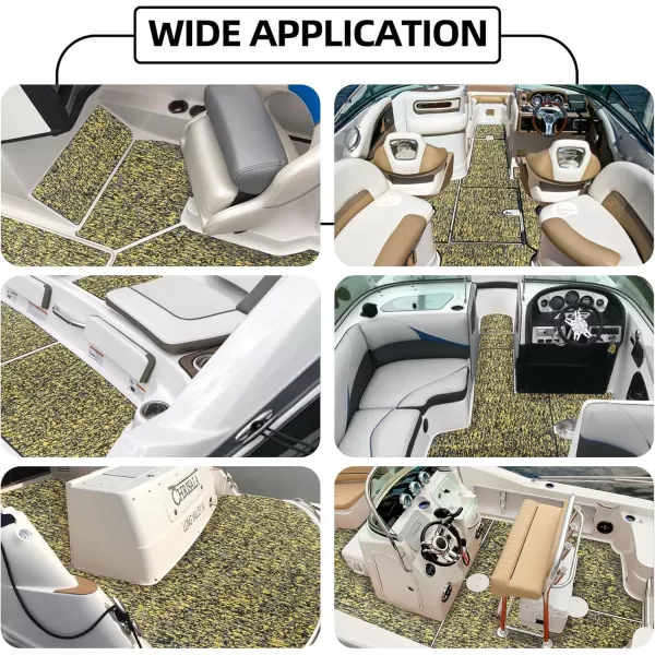 FOCEAN Boat Flooring EVA Foam Boat Decking Camo Marine Flooring SelfAdhesive Boat Mat Boat Carpet for Motorboat RV Yacht Kayak Surfboard 945quot x 472quot236quot157quotFlower Camo