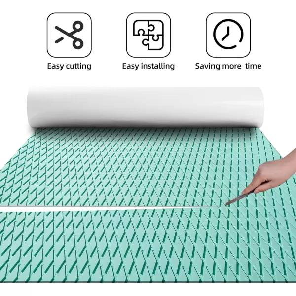 FOCEAN Boat Flooring EVA Foam Boat Decking Camo Marine Flooring SelfAdhesive Boat Mat Boat Carpet for Motorboat RV Yacht Kayak Surfboard 945quot x 472quot236quot157quotGreen