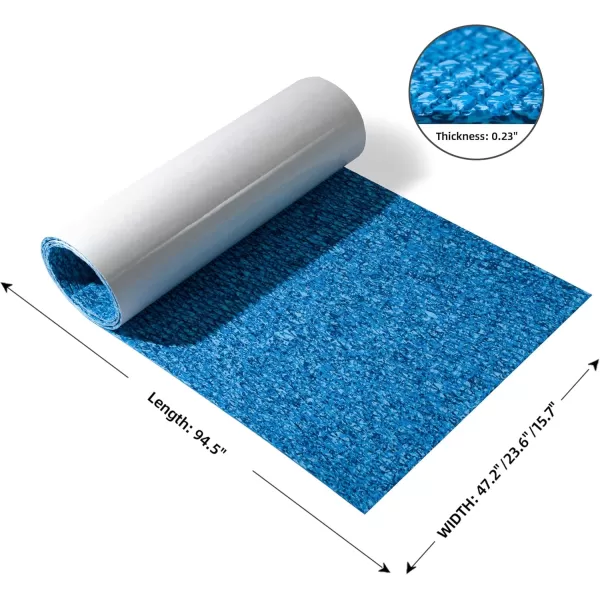 FOCEAN Boat Flooring EVA Foam Boat Decking Camo Marine Flooring SelfAdhesive Boat Mat Boat Carpet for Motorboat RV Yacht Kayak Surfboard 945quot x 472quot236quot157quotCamo Blue