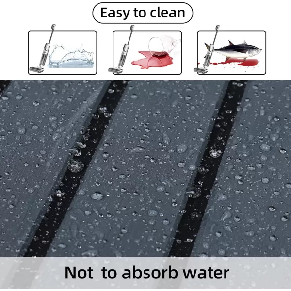 FOCEAN Boat Flooring EVA Foam Boat Decking Faux Teak Marine Flooring Boat Mat Boat Carpet Sheet for Motorboat RV Yacht Kayak Surfboard 945quotx 472quot354quot236quot157quotDark Grey With Black Seam Lines