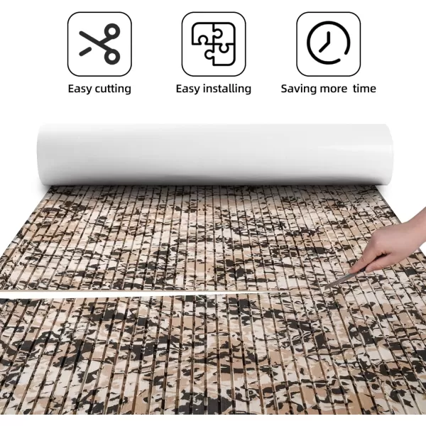 FOCEAN Boat Flooring EVA Foam Boat Decking Marine Flooring Camo Brushed NonSlip SelfAdhesive Marine Mats for Boats Yacht Kayak RV Swimming Pool 945quot x472quot 236quot157quotDesert Camo