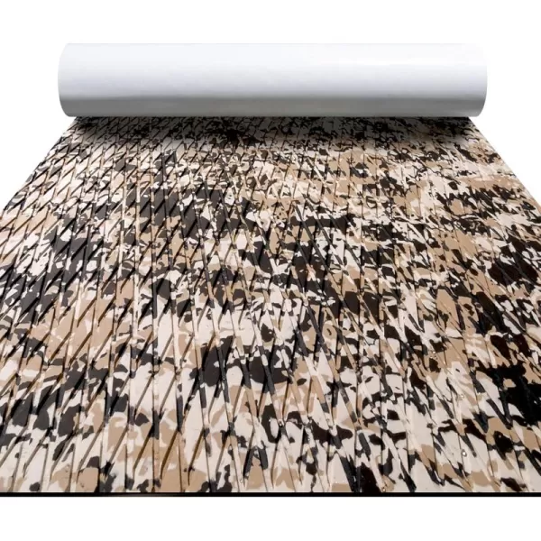 FOCEAN Boat Flooring EVA Foam Boat Decking Camo Marine Flooring SelfAdhesive Boat Mat Boat Carpet for Motorboat RV Yacht Kayak Surfboard 945quot x 472quot236quot157quotDesert Camo
