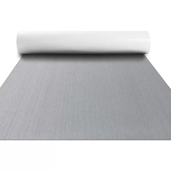 FOCEAN Boat Flooring EVA Foam Boat Decking Marine Flooring Brushed Texture Marine Mats for Boats Yacht Kayak RV 945quot x472quot 236quot157quotGreyBlack Back
