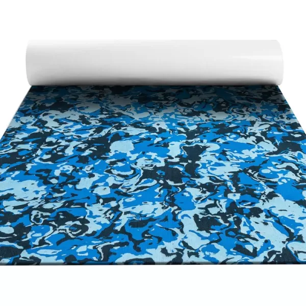 FOCEAN Boat Flooring EVA Foam Boat Decking Marine Flooring Brushed Texture Marine Mats for Boats Yacht Kayak RV 945quot x472quot 236quot157quotOcean Camo