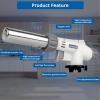imageSondiko Dual Flame Mode Butane Torch Head S516 Professional Grilling Tool with Adjustable Flame Reverse Use for BBQ Soldering CharcoalampampCampfire Torch LighterFuel Not IncludedGraywhite