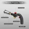 imageSondiko Powerful Propane Torch Head with Igniter Soldering Equipment Power Tools Adjustable Blow Torch Cooking Torch Searing Torch for Steaks Welding and BBQ BlackPropane Tank Not Included