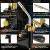 imageSondiko Propane Torch Head High Intensity MAPP Torch Head Trigger Start Gas Torch Plumbing Soldering Torch for Welding Machine Maintenance Barbecue