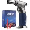 imageSondiko Blow Torch with Butane Included Premium Fuel Refill and Butane Torch S529 Kit Refillable Kitchen Torch with Butane Fuel Refill for Men Unique Soldering Cooking