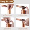 imageSondiko Butane Torch and Fuel Refill S801 2 with 175 ml Gas Included Kitchen Torch Lighter Blow Torch with butane refill for BBQ Creme Brulee