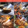 imageSondiko Cooking Propane Torch Head Kitchen Torch Outdoor Campfire Torch with Safety Lock and Adjustable Flame for BBQ Searing Steak Creme Brulee Tank Not Included