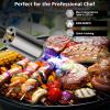 imageSondiko Powerful Grill ampamp Cooking Propane Torch L8010 with Gas Cylinder Stand Base Sous Vide Campfire Starter Adjustable Wood Torch Burner for Searing Steak BBQ Welding Propane Tank Not IncludedWith Cylinder Stand Base