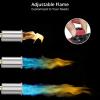 imageSondiko Powerful Grill ampamp Cooking Propane Torch L8010 with Gas Cylinder Stand Base Sous Vide Campfire Starter Adjustable Wood Torch Burner for Searing Steak BBQ Welding Propane Tank Not IncludedRed  Black