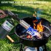 imageSondiko Powerful Grill ampamp Cooking Propane Torch L8010 with Gas Cylinder Stand Base Sous Vide Campfire Starter Adjustable Wood Torch Burner for Searing Steak BBQ Welding Propane Tank Not IncludedBlack