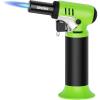 imageSondiko Butane Torch with Fuel Gauge S907 Refillable Soldering Torch Lighter with Adjustable Flame for Welding Resin Art Industrial PinkampampBlackButane Gas Not IncludedGreen  Black