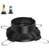 imageSondiko Propane MAPP Gas Cylinder Stand Base Standard Fuel Gas Bottle Stabilizer Small Propane Tank Stand Accessory for Portable Welding Torch Burner StovePropane Tank Not Included