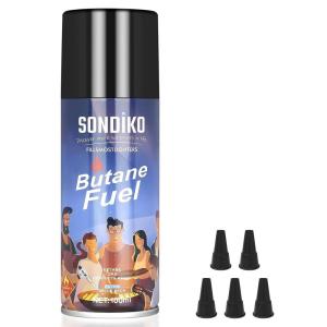 imageSondiko Butane Refill Premium Butane Fuel Canister Premium Quality Fuel for Jet Flame Lighters and Torches3 Can1 Pack  Sondiko Premium Butane Refill