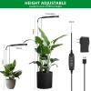 imageSondiko 10 Halo LED Plant Light Full Spectrum Grow Light for Indoor Plants with Adjustable Height 3 Lighting Modes 10 Dimmable Levels ampamp 3912H Auto OnOff Timer Ideal for Large Growing Plants