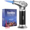 imageSondiko Blow Torch with Butane Included Premium Fuel Refill and Butane Torch S901 Kit Refillable Kitchen Torch with Butane Fuel Refill for Men Unique Soldering Cooking