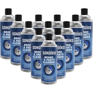 imageSondiko NonChlorinated Brake Cleaner Powerful Brake Cleaner Spray CanThrottle Body Cleaner Low VOC14 oz12 Pack Premium Brake Cleaner