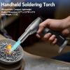 imageSondiko Kitchen Torch Blow Torch with Butane Refill for BBQ Creme Brulee Black