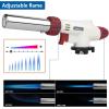 imageSondiko Power Tools Equipment Welding Equipment for Soldering Power Tools Butane Torch lighter 2Pack Butane Gas is Not IncludedRed  White