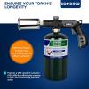imageSondiko Propane Tank 2 Pack High Purity 1LB Propane Cylinder Tank 16 oz Factory Prefilled and DOT Compliant Premium Propane to Broil Sous Vide for Welding Brazing Soldering4 Pack