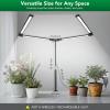 imageSondiko Full Spectrum Grow Lights for Indoor Plants LED Grow Light with Automatic Timer 9Level Dimmable Adjustable Lamp Angle Plant Lights for Indoor Growing