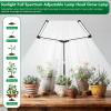 imageSondiko Full Spectrum Grow Lights for Indoor Plants LED Grow Light with Automatic Timer 9Level Dimmable Adjustable Lamp Angle Plant Lights for Indoor Growing