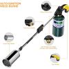 imageSondiko Big Flame Propane Torch Head Kit Weed Torch Heavy Duty Blow Torch Detachable Propane Weed Torch with High Output for Garden Stumps Wood Ice Snow RoofingBlack ampamp YellowBlack  Yellow