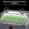 image:imageSondiko Seed Starter Tray with Grow Light Heated Seed Starter Kit with Temperature Display Humidity Dome Germination Kit Adjustable Plant Light for Seed Starting and Seedling GrowthTemperaturecontrolled