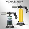 image:imageSondiko Powerful Propane Torch Gun Cooking Torch for Sous Vide Charcoal Starter and Steak Searing Adjustable Kitchen Torch Best for Outdoor BBQ Party and Camping Gray amp BlackTank Not IncludedGray