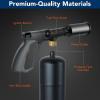 image:imageSondiko Powerful Propane Torch Gun Cooking Torch for Sous Vide Charcoal Starter and Steak Searing Adjustable Kitchen Torch Best for Outdoor BBQ Party and Camping Gray amp BlackTank Not IncludedGray  Black