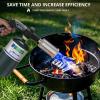 image:imageSondiko Powerful Propane Torch Gun Cooking Torch for Sous Vide Charcoal Starter and Steak Searing Adjustable Kitchen Torch Best for Outdoor BBQ Party and Camping Gray amp BlackTank Not IncludedBlack