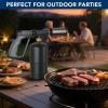 image:imageSondiko Powerful Propane Torch Gun Cooking Torch for Sous Vide Charcoal Starter and Steak Searing Adjustable Kitchen Torch Best for Outdoor BBQ Party and Camping Gray amp BlackTank Not IncludedGray  Black