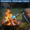 image:imageSondiko Powerful Propane Torch Gun Cooking Torch for Sous Vide Charcoal Starter and Steak Searing Adjustable Kitchen Torch Best for Outdoor BBQ Party and Camping Gray amp BlackTank Not IncludedGray  Black