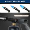 image:imageSondiko Powerful Propane Torch Gun Cooking Torch for Sous Vide Charcoal Starter and Steak Searing Adjustable Kitchen Torch Best for Outdoor BBQ Party and Camping Gray amp BlackTank Not IncludedGray  Black