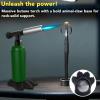 image:imageSondiko Big Butane Torch Lighter Soldering Torch with Monster Footprint Shaped Base Adjustable Flame Safety Lock Butane Not Included