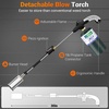 image:imageSondiko Big Flame Propane Torch Head Kit Weed Torch Heavy Duty Blow Torch Detachable Propane Weed Torch with High Output for Garden Stumps Wood Ice Snow RoofingBlack amp RedBlack  Silver