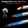 image:imageSondiko Big Flame Propane Torch Head Kit Weed Torch Heavy Duty Blow Torch Detachable Propane Weed Torch with High Output for Garden Stumps Wood Ice Snow RoofingBlack amp RedBlack  Silver