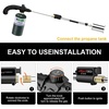image:imageSondiko Big Flame Propane Torch Head Kit Weed Torch Heavy Duty Blow Torch Detachable Propane Weed Torch with High Output for Garden Stumps Wood Ice Snow RoofingBlack amp RedBlack