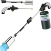 image:imageSondiko Big Flame Propane Torch Head Kit Weed Torch Heavy Duty Blow Torch Detachable Propane Weed Torch with High Output for Garden Stumps Wood Ice Snow RoofingBlack amp RedBlack  Silver