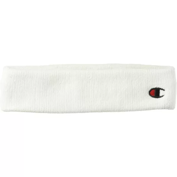 imageChampion Womens Terry Headband  with C EmbroideryWhite