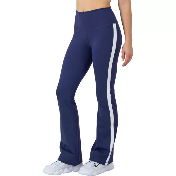 imageChampion WomenS Flare Leggings Soft Touch Moisture Wicking Flared Pants For Women Plus Size AvailableBlown Glass BlueWhite