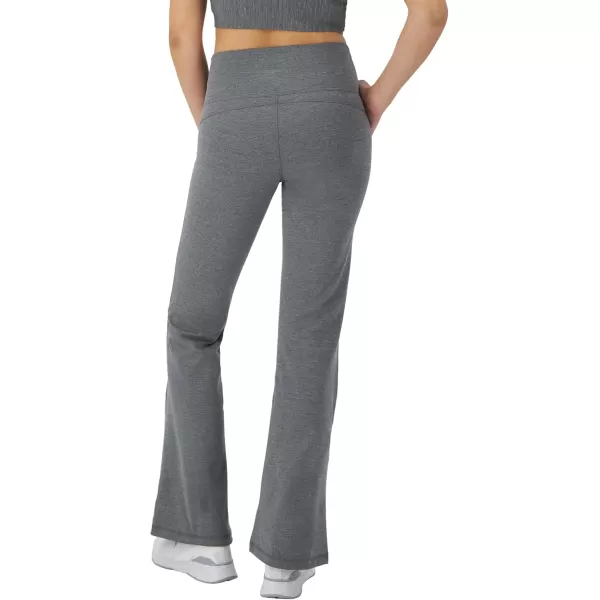 imageChampion WomenS Flare Leggings Soft Touch Moisture Wicking Flared Pants For Women Plus Size AvailableEbony Heather