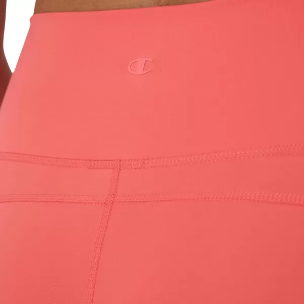 imageChampion WomenS Flare Leggings Soft Touch Moisture Wicking Flared Pants For Women Plus Size AvailableHigh Tide Coral