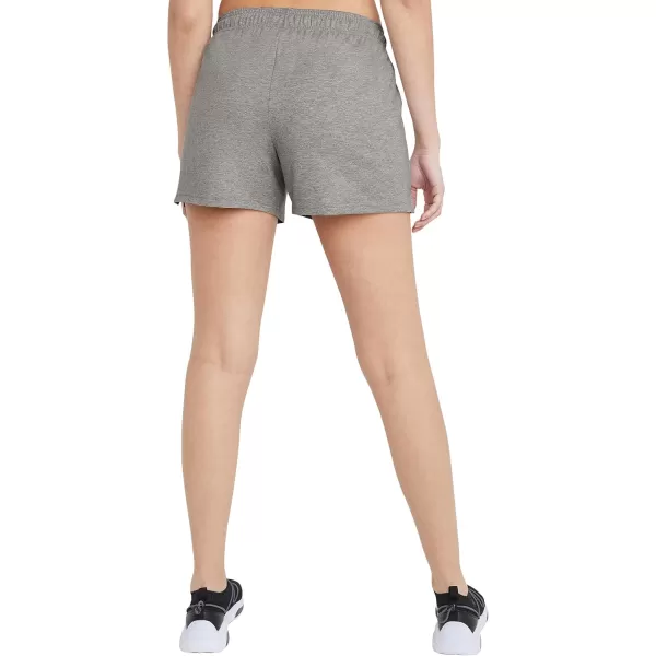 imageChampion WomenS Shorts Lightweight Lounge Soft Jersey Comfortable Shorts For Women Plus Size AvailableOxford Gray