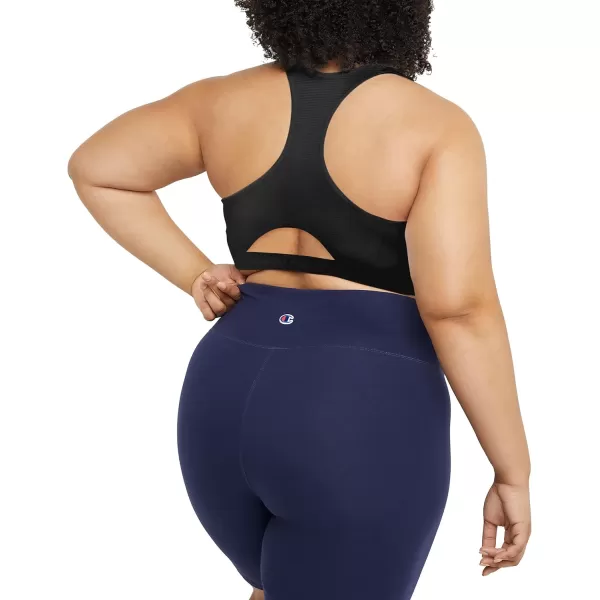 imageChampion WomenS Sports Bra Absolute Moderate Support Sports Bra For Women Plus SizeBlack Script